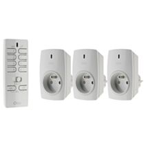 Pack télécommande + 3 prises - 3680W - OTIO