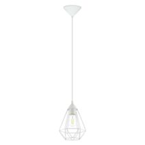 Suspension Tarbes Blanc E27 60W