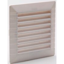 GRILLE ABS BLANC À ENCASTRER AVEC CLIPS