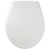 Abattant WC Marina Déclipsable PVC Blanc