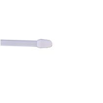 2 Barres Rideaux Plat Classique Extensible 80-140cm Blanc - INVENTIV