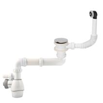 Ensemble bonde + siphon déporté pour lavabo - INVENTIV