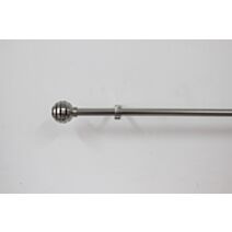 Barre Rideaux Extensible Zia Ø16-19mm 160-300cm Nickel - INVENTIV