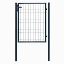 Portillon battant “ECO GARDEN” H.1,25M gris