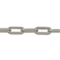 Chaîne droite soudée maille longue diamètre 5 mm - longueur 8 m