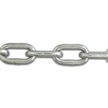 Chaîne droite soudée maille courte diamètre 8 mm - Longueur 2 m