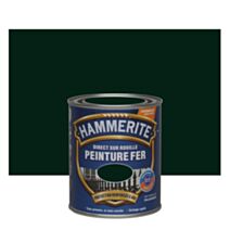 Peinture fer direct sur rouille 0,75L laqué vert forêt brillant HAMMERITE