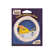 Bande de chants mélaminée thermocollante 20mm x 5m blanc mat