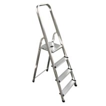 ESCABEAU ALUMINIUM DECRET - 4 MARCHES 2m77 - ECO