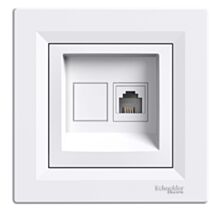 Prise rj45 Asfora blanc - SCHNEIDER ELECTRIC