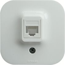 Prise RJ45 cat5 Profil Eco blanc