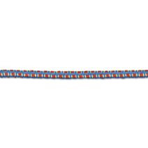 Sandow gaine tressée chiné Ø 8mm résistance 102kg (vendu au mètre) - CHAPUIS 