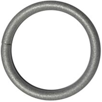 10 anneaux métal Ø42 pour tringle Ø20 poussière d'étoile
