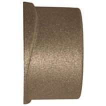 2 embouts métal Azha Ø20 brun oxydé