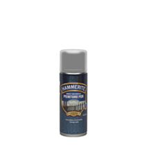 Peinture fer aérosol direct sur rouille martelé gris argent 400ml HAMMERITE