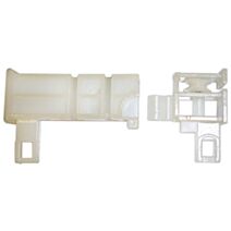 1 jeu de 1 poulie + 2 glisseurs standard plastique 24x16 bla