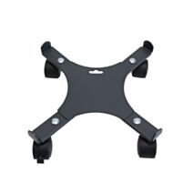 Support pot à roulettes extensible 34-51cm anthracite - LOUIS MOULIN