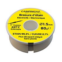 Fil à souder étain 99,3% Cu 0,7% Ø1,5 80g - CAMPINGAZ