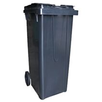 Poubelle homologuée NF EN 8401 anthracite 120L