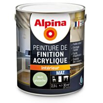 ACRYLIQUE MAT VERT PISTACHE 2.5L