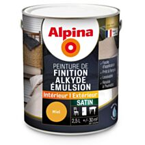 ALKYDE EMULSION SATIN MIEL 2.5L
