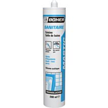 SILICONE SANITAIRE TRANSPARENT 280ML