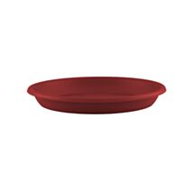 SOUCOUPE RONDE 26CM ROUGE FONCE