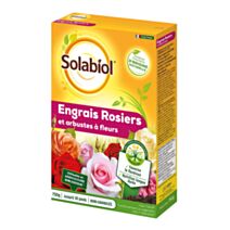 Engrais rosiers et arbustes à fleurs 750gr - SOLABIOL