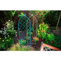 Support metal pour plantes grimpantes 0,38x1,50m