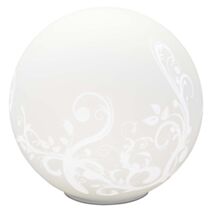 Lampe de table decorative brilliant bona 60w blanc