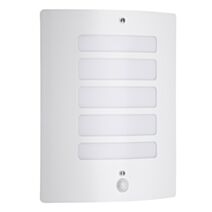 Applique brilliant todd 60w blanc avec capteur