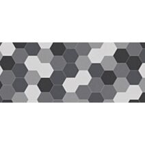 Tapis absorbant boston hexagone 50x120cm