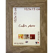 Cadre photo en bois brun 21x29cm