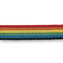 Sangle polypropylene arc-en-ciel l.25mm - CHAPUIS