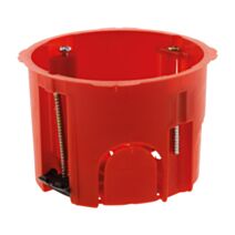 Boite encastrement plaque de plâtre Ø65xP.50mm à vis & griffes