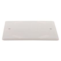Couvercle carre 100x 100mm (livre avec vis)