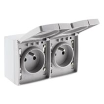 Double prise 16a 2p+t etanche - ip55- orok