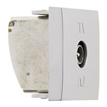 Prise tv - moteur seul - silver - simplea
