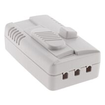 Variateur de lumiere a pied a cabler - compatible led - blanc