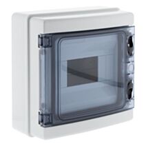 Coffret etanche ip65 12 modules livre avec accessoires - zenitech