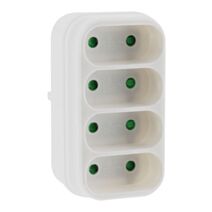 Fiche 4 prises Quadriplite 6a facade blanc - ZENITECH