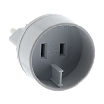 Adaptateur m euro / f usa blanc - zenitech