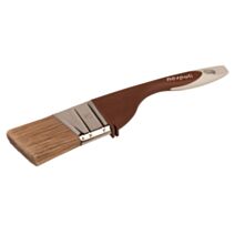 Pinceau plat lasuree bi-matiere ergonomique 20mm