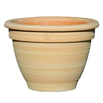 Vase campana 42 cm patine