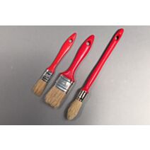 Lot de 3 pinceaux avec cavalier 