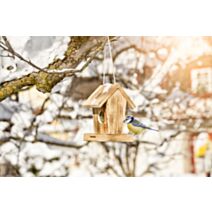 Mangeoire pour oiseaux cottage