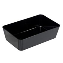 Bac de rangement gm candy noir 22x14x6