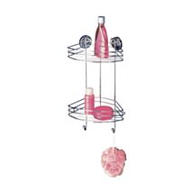 Etagère d´angle 2 niveaux vacuum-loc