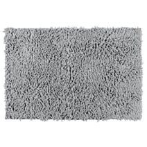 Tapis de bain chenille 50x80 gris clair
