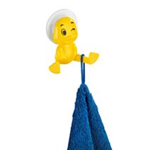 Crochet à ventouse canard jaune